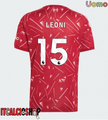 Liverpool Giovanni Leoni #15 Prima Maglia 2026-27 Manica Corta